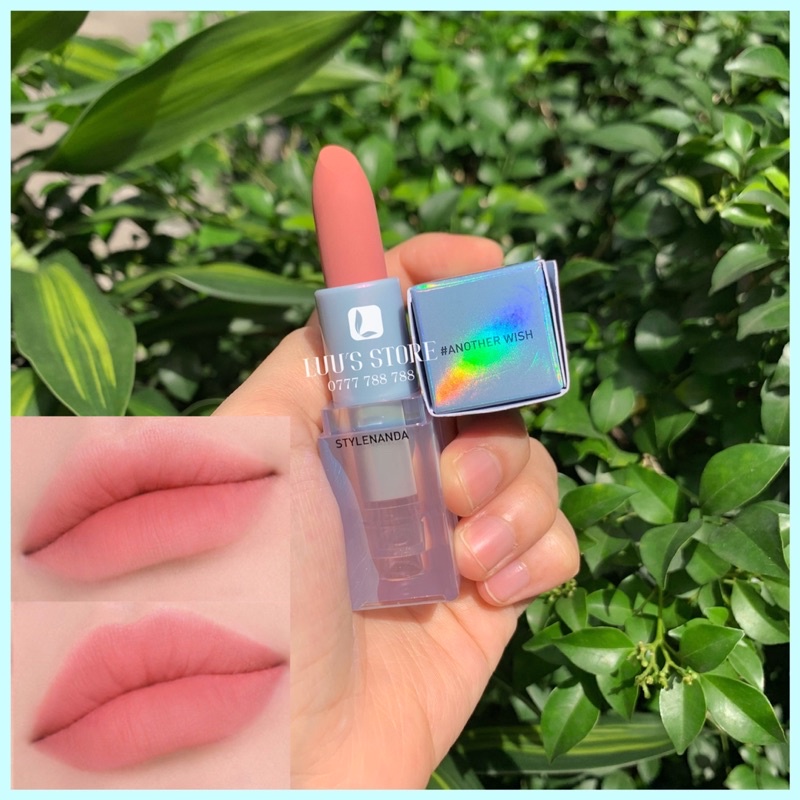 Son Thỏi 3CE Soft Matte Vỏ Xanh Summer Collection