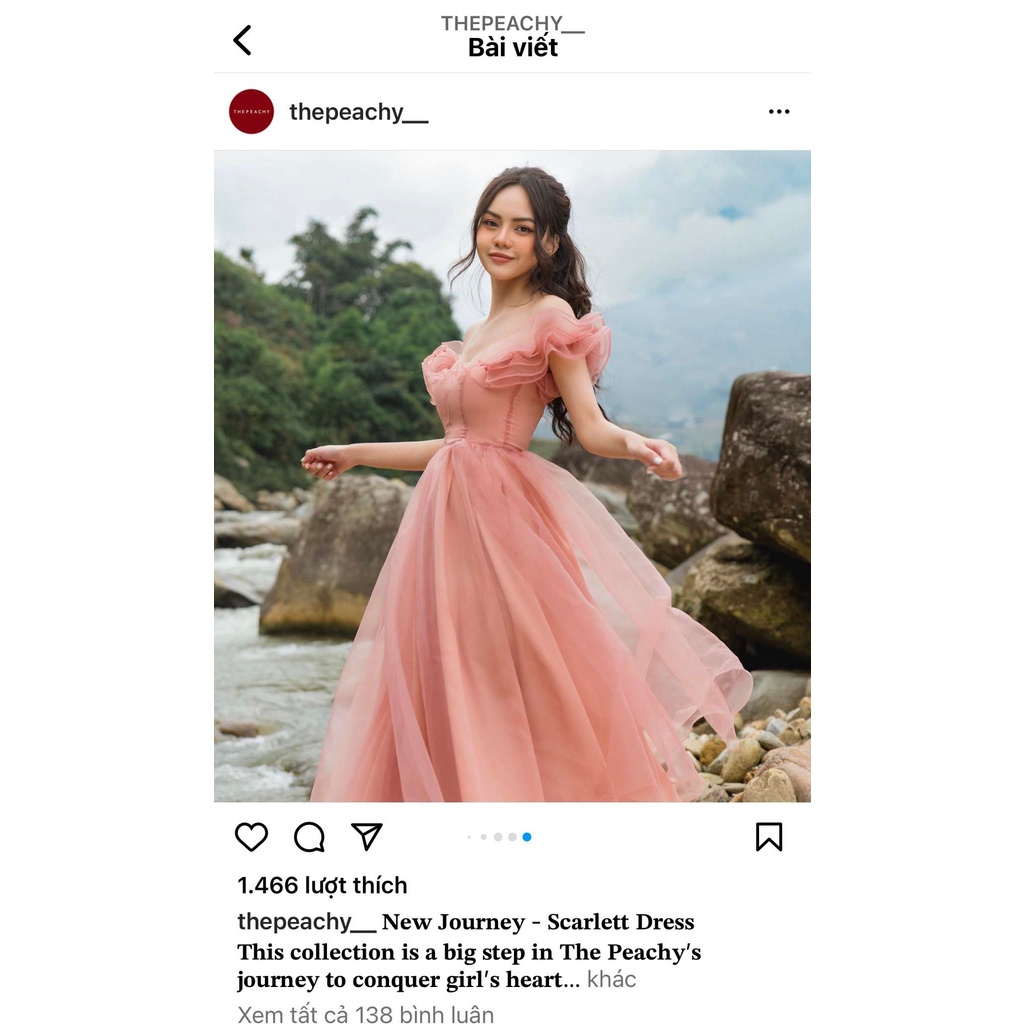 Đầm Thepeachy NEW