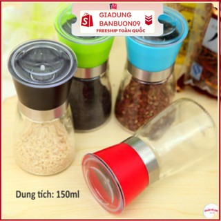 Lọ xay tiêu thủy tinh tiện dụng, Cối say tiêu đa năng
