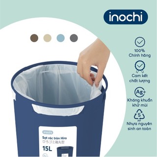 [LIFEMC11M2ADP -12% đơn 250K] Sọt rác Inochi - Hiro 15L