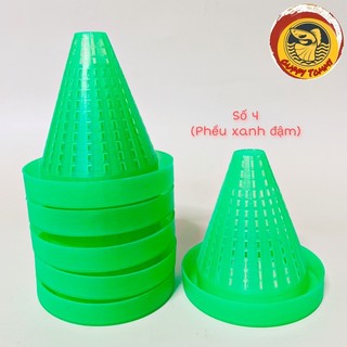 Phễu đựng giun - trùn chỉ cho cá