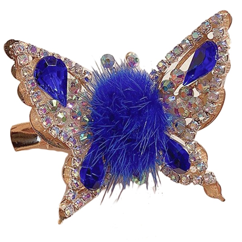 Kẹp Tóc Hình Bướm Đính Đá Thời Trang Cho Nữ