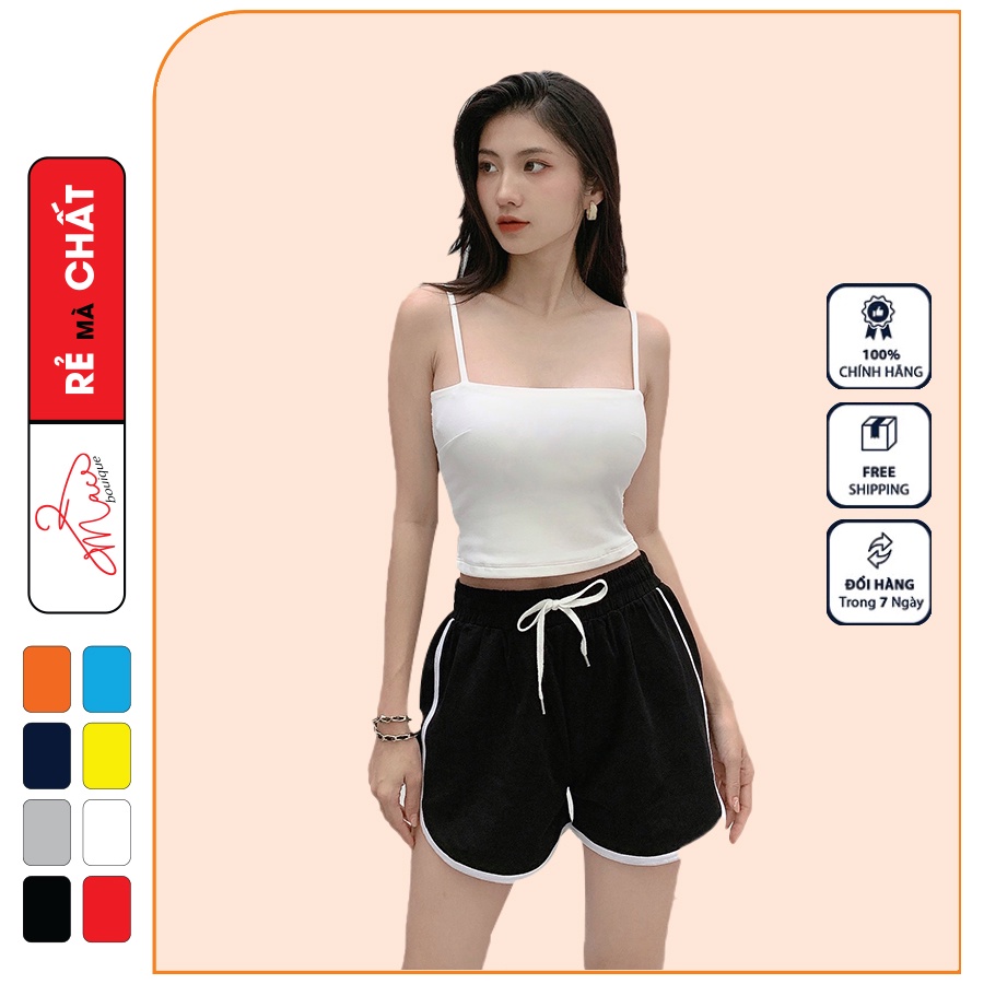 Áo hai dây thun nữ Quây Thun ao ống cúp ngực cotton Borib sợi tăm Cao Cấp - MAC boutique | BigBuy360 - bigbuy360.vn