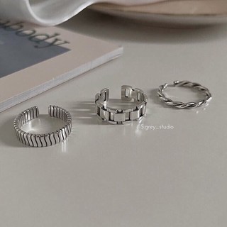 Dahan Ring Set | Set Nhẫn Dahan retro Unisex