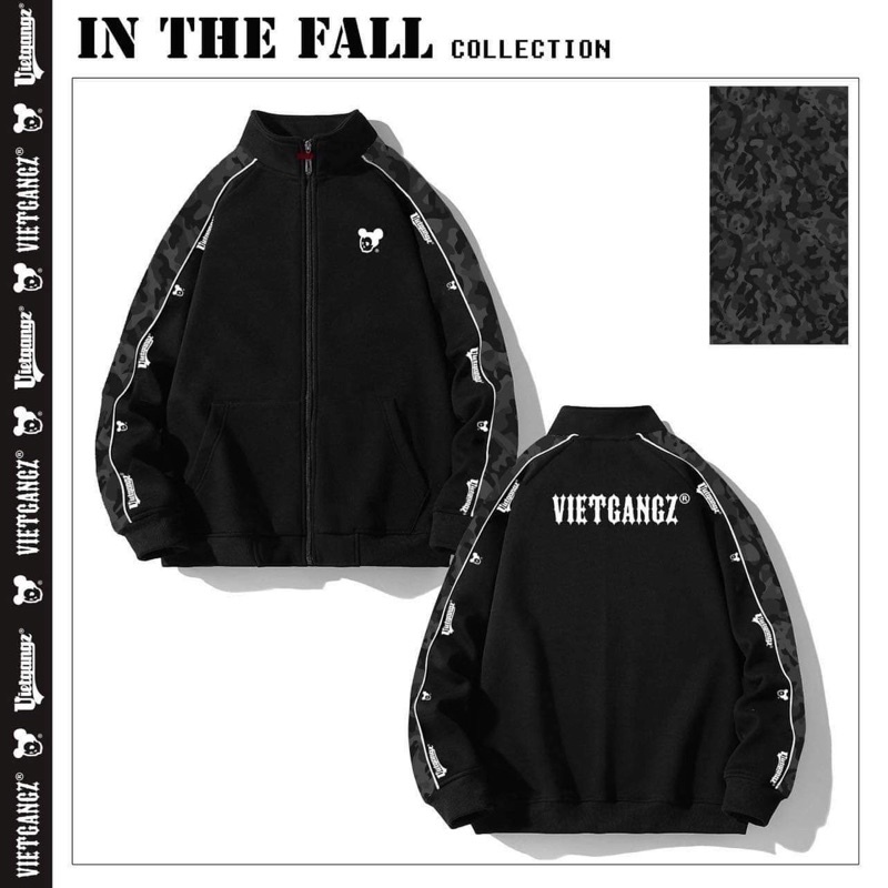 Áo khoác chính hãng Vietgangz CAMO JACKET