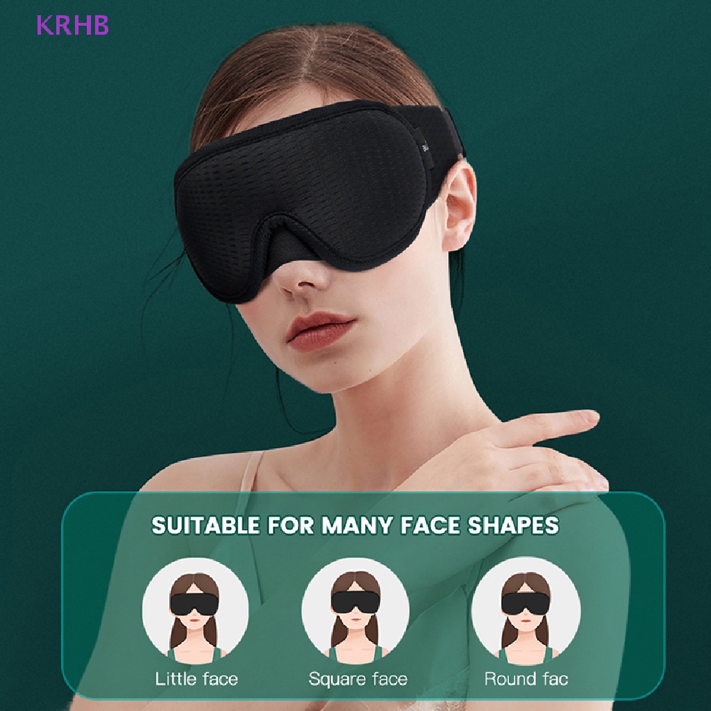 1 Miếng Bịt Mắt Ngủ 3D Giúp Thư Giãn Cho Nam Và Nữ Mới