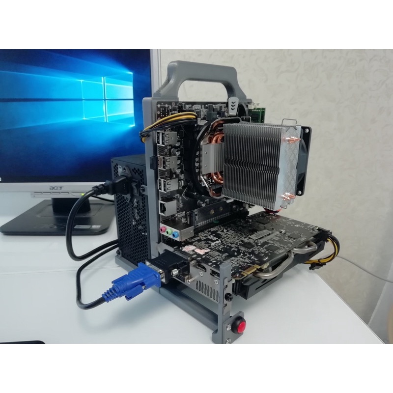 Case PC chuẩn ITX Matx In 3D PLA