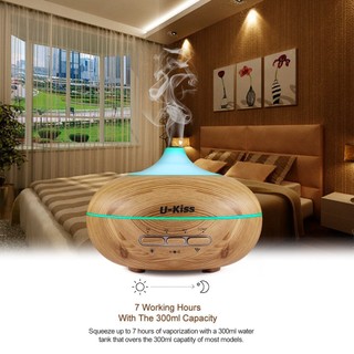 U-Kiss Ultrasonic Aroma Diffuser Human Body Induction Essential Oil Diffuser.