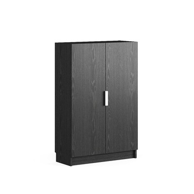 JELLY, Kệ sách 3 tầng 2 cửa SHE_052, 80x29x106cm, kệ gỗ Scandi Home