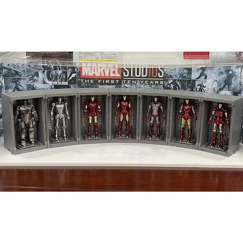 Nhân Vật Iron Man Mk2 Mk137 Bằng Hợp Kim Phát Quang Độc Đáo