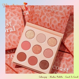 Bảng phấn mắt Colourpop 9 ô - Coast To Coral