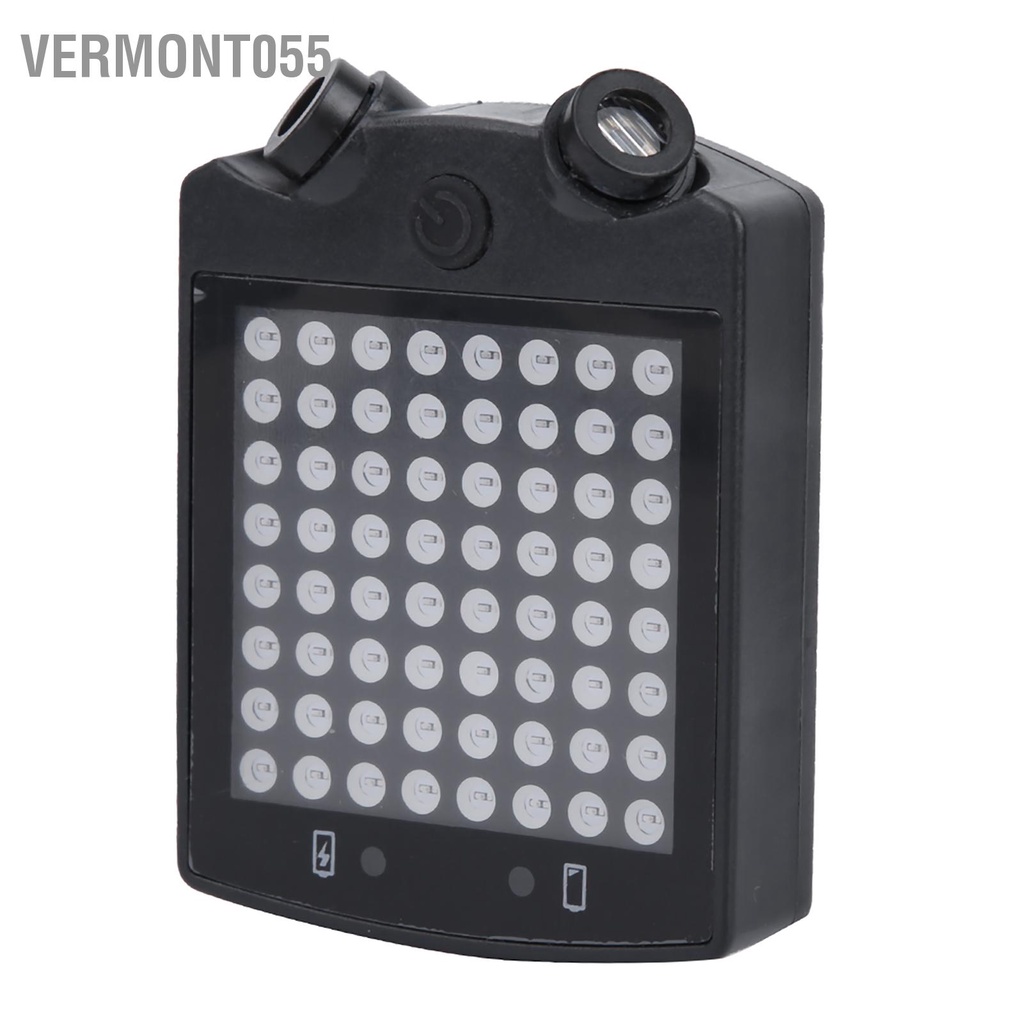 Có thể bán buôn Xe đạp Điều khiển từ xa không dây Phanh tay lái Đèn quay USB hậu Đen Vermont055 Hàng giao ngay