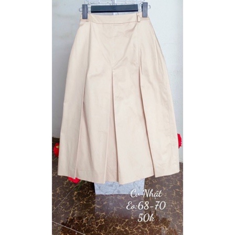 Chân váy Nhật dài kiểu