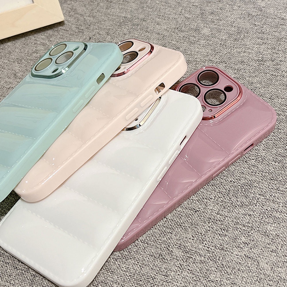 Ốp Điện Thoại TPU Mềm Chống Sốc Màu Kẹo Cho IPhone 11 12 13 14 Pro Max