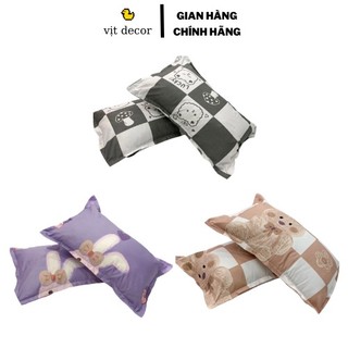 Vỏ gối nằm Cotton Poly nhiều mẫu cute , áo gối cotton poly nhiều mẫu cute