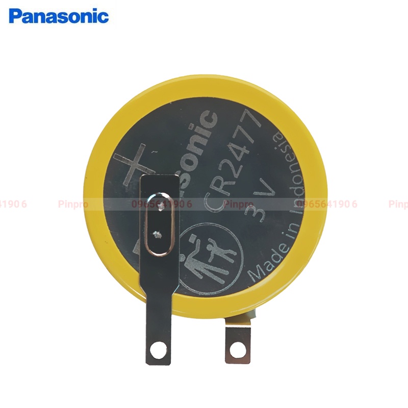 Pin nồi cơm Nhật Panasonic CR2477 hàn chân