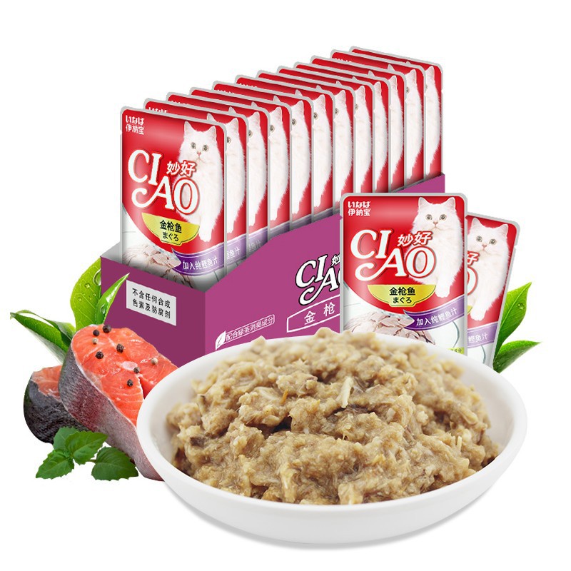 Pate cho mèo Ciao | Gói 60g
