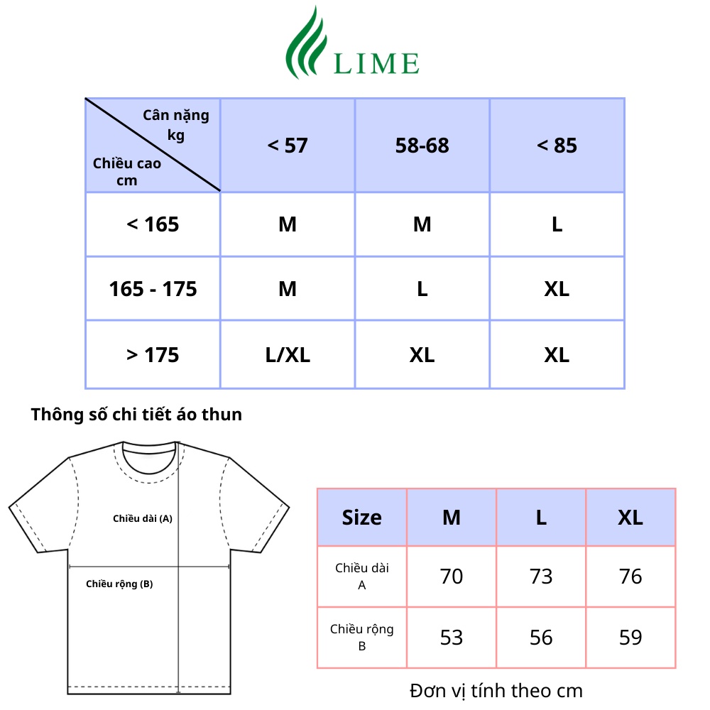Áo Thun Local Brand Unisex LIME Volume Cream AT009