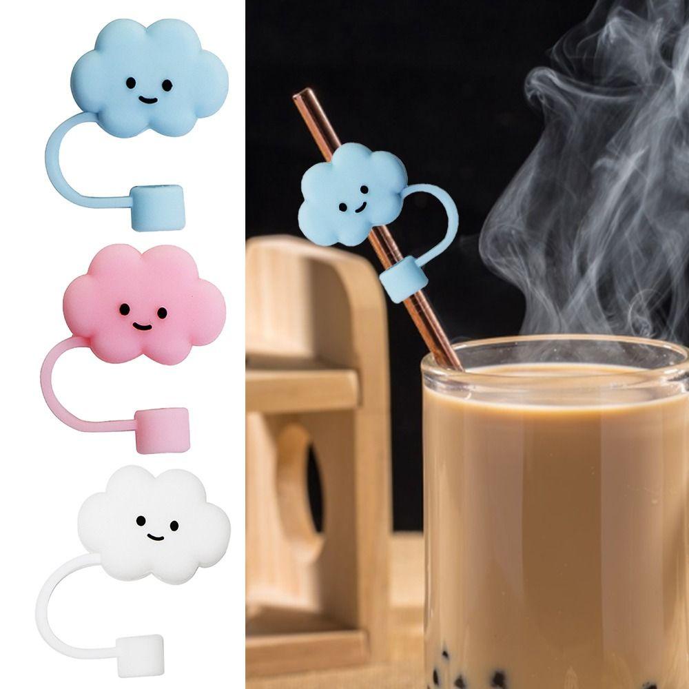 KUNHEV Nắp Ống Hút Bảo Vệ Dễ Vệ Sinh Tái Sử Dụng