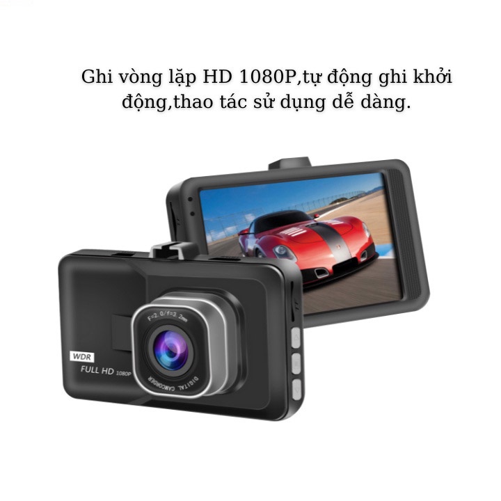 XẢ KHO BẢO HÀNH 1 ĐỔI 1 Camera hành trình ô tô Vehicle BlackBOX 1080 Hàng xuất mỹ