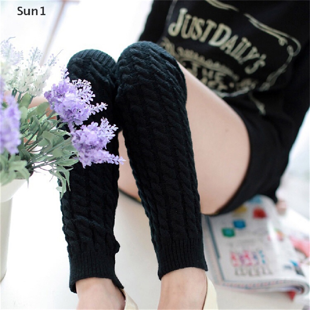 Sun1 > Vớ Ống Chân Dệt Kim Giữ Ấm Mùa Đông Thời Trang Bán Chạy Cho Nữ