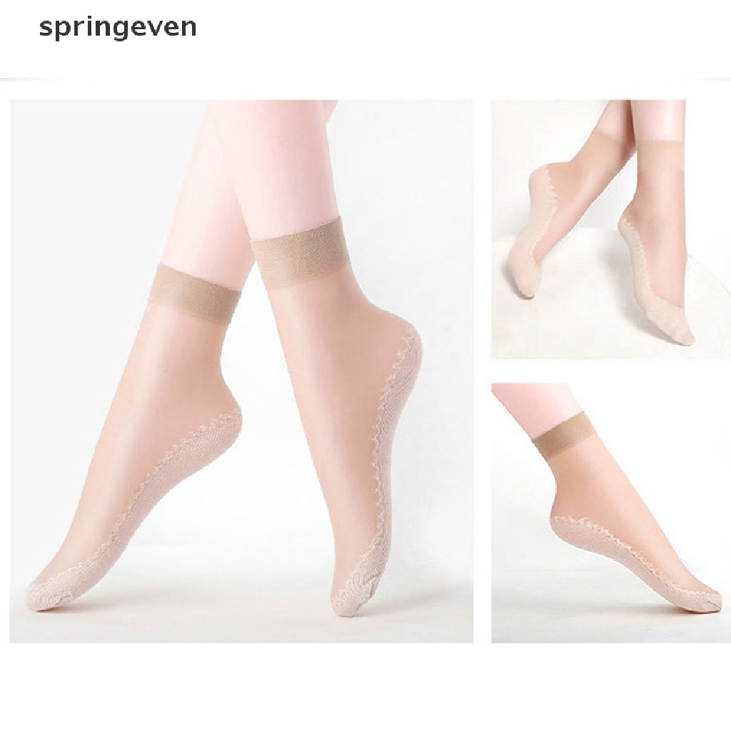 Vớ Cotton Nhung Lụa Mềm Siêu Mỏng Thoải Mái Cổ Điển Cho Nữ