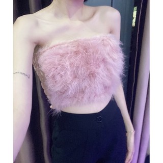 Áo ống lông vũ