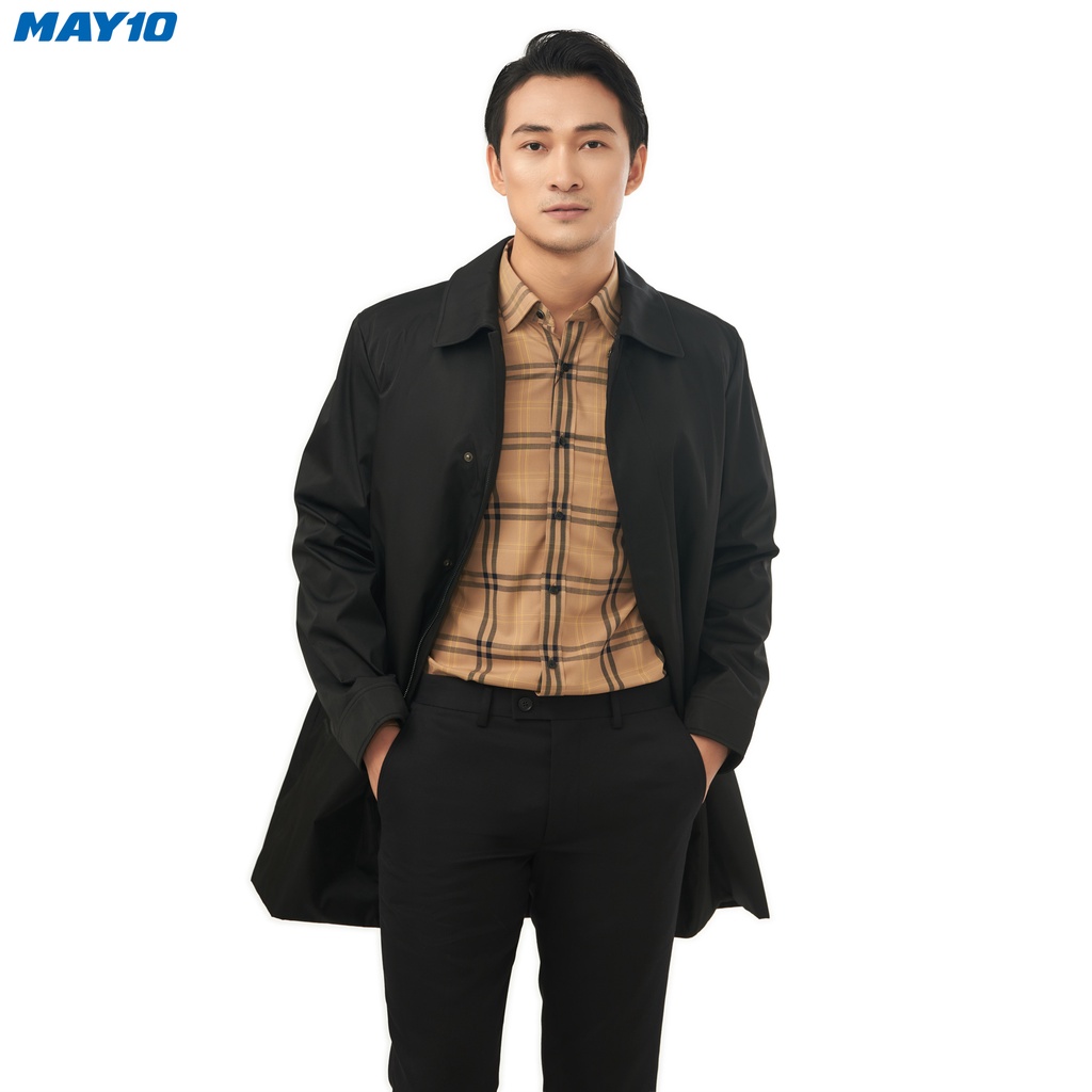 Áo Jacket nam 5 lớp GrusZ May 10 mã 030121023GZ ĐEN