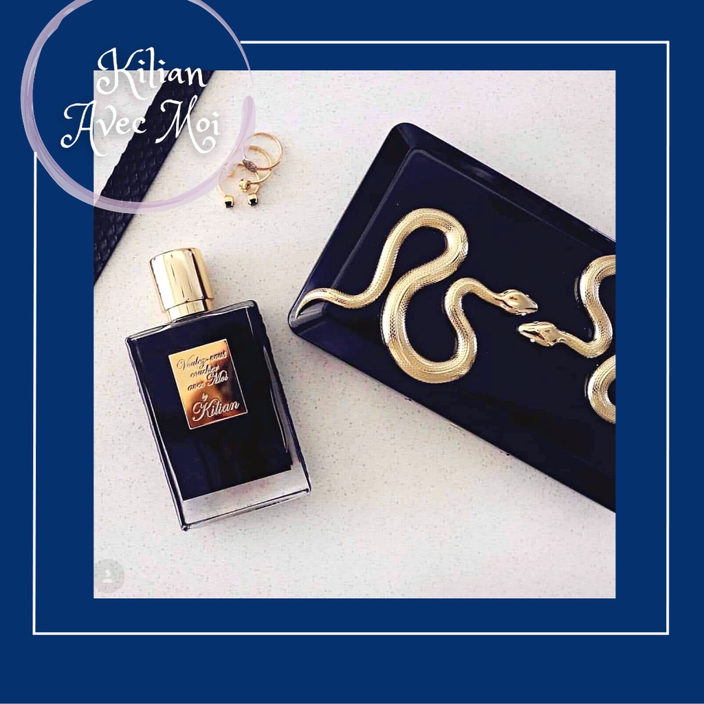 5ᵐˡ-10ᵐˡ | Nước hoa nữ Kilian A V E C  M O I - RẮN ĐEN ĐẲNG CẤP