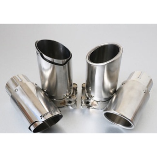 Stainless Steel Tail Throat Modified Universal Large Diameter Tail Nozzle Tail Hood Car Exhaust Pipe