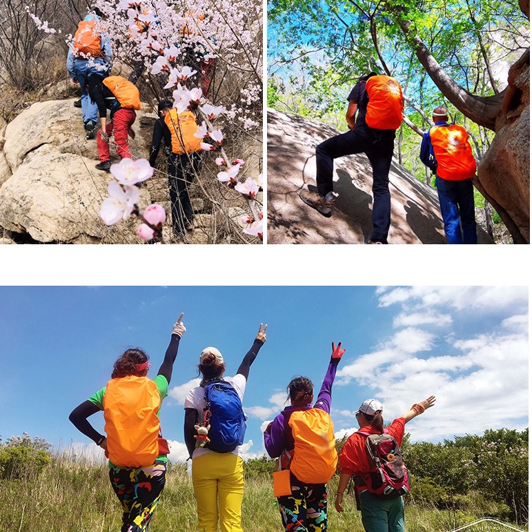 Vỏ Bọc Balo Chống Nước Mưa Chống Bụi 6 Kiểu 30-40L