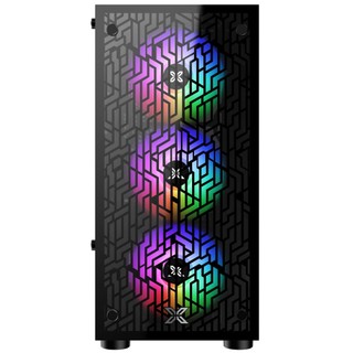 Vỏ Case XIGMATEK NYX 3F BLACK ( KÈM 3 FAN LED )