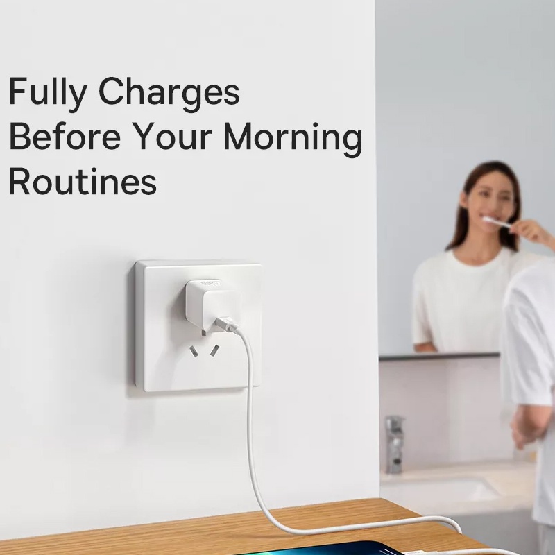 Bộ Sạc du lịch Baseus GaN 5 công xuất 20W sạc nhanh chuẩn PD cho điện thoại và máy tính bảng