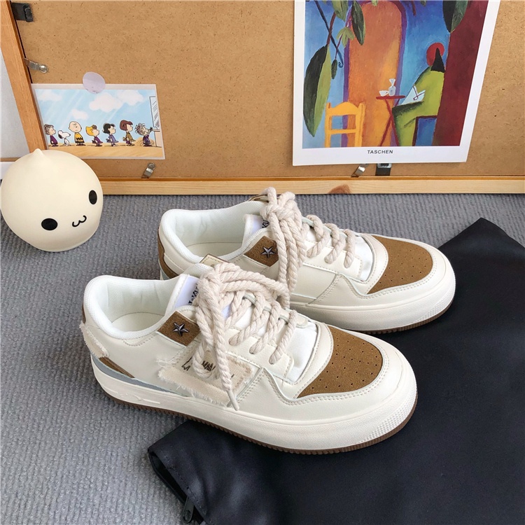 Giày Thể Thao Vải Denim Phong Cách Retro Thời Trang Cho Nữ