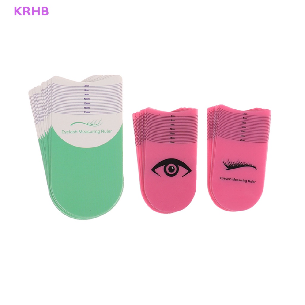 Set 10 Thước Kẻ Chân Mày KRHB Cao Cấp Tiện Dụng