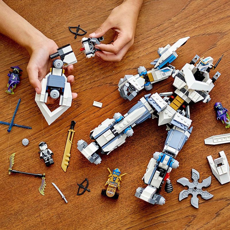 Đồ chơi Lắp ráp Mô hình Zane's Titan Mech Battle 19003 840pcs