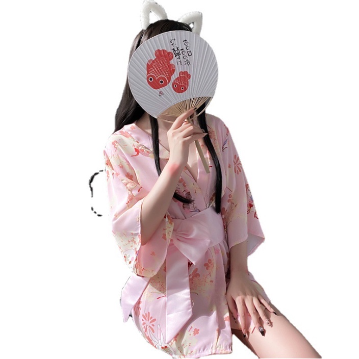 Bộ cosplay kimono phong cách Nhật Bản sexy quyến rũ cao cấp gợi cảm, che tên sản phẩm | BigBuy360 - bigbuy360.vn