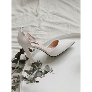 Giày cao gót slingback bít mũi 9p mũi nhọn windy cg-0612