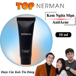 Kem ngừa mụn Nerman Nano AntiAcne Giúp ngăn ngừa mụn, ngừa thâm sẹo, giảm mụn sau 4h