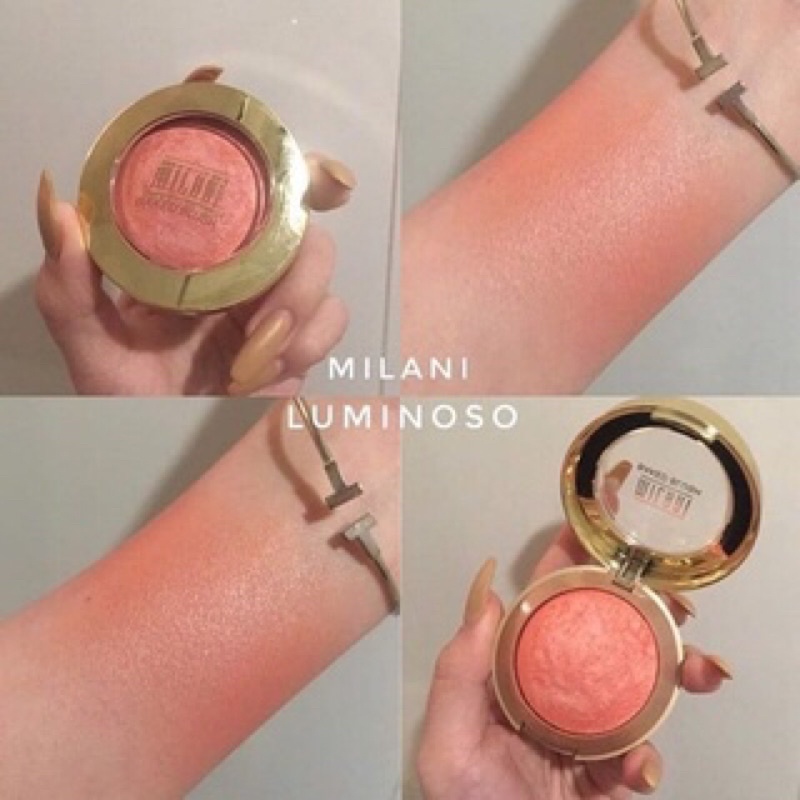 Má hồng Milani màu Luminoso