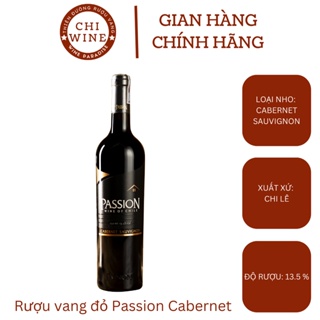 Rượu vang đỏ Chi Lê Passion Cabernet Sauvignon 750ml 13,5%