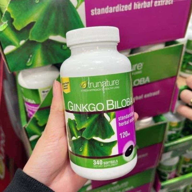 Viên uống bổ não Ginkgo Biloba 120mg 340 viên của Mỹ