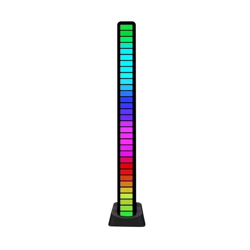 Thiết Bị Nhận Tín Hiệu Âm Thanh RGB 3D Điều Khiển Bằng Giọng Nói Dành Cho Xe Hơi / Máy Tính Để Bàn