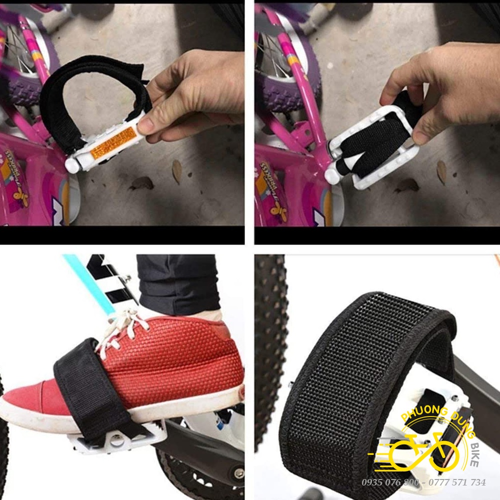 Dây đai gắn bàn đạp - Strap Fixed Gear gắn pedal bàn đạp xe đạp