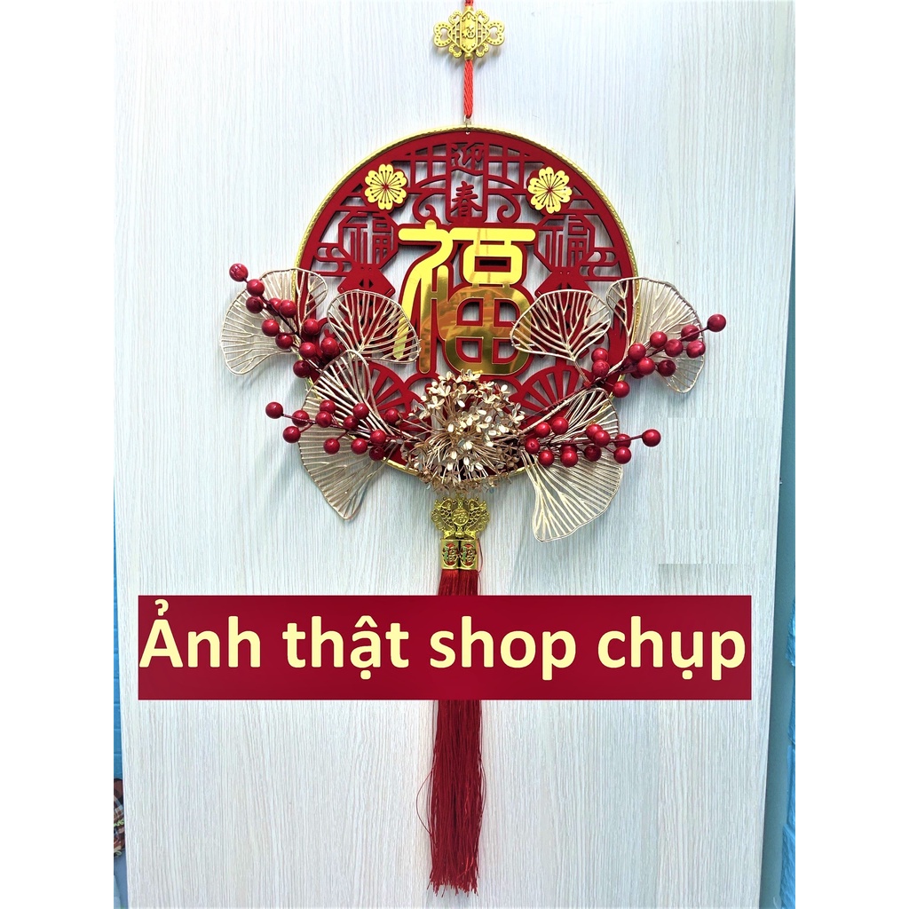 🏮TẾT🏮Dây treo, liễng treo, vòng hoa trang trí tết chữ PHÚC kích thước 32cm