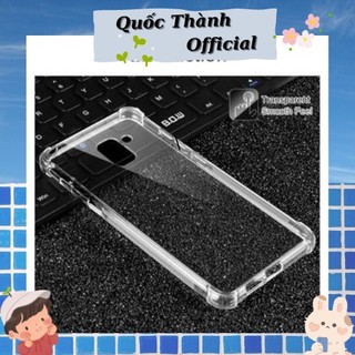 Ốp lưng silicone màu trong suốt chống sốc cho Samsung S7 S7edge Note 8 9 S8 S9 Plus - Quốc Thành Official