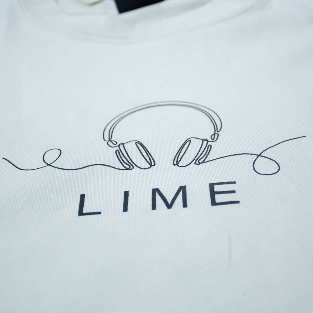 Áo Thun Local Brand Unisex LIME Volume Cream AT009