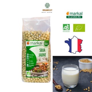 Đậu nành hữu cơ markal organic soy bean 500g - đậu nành hữu cơ - hạt đậu nành - đậu nành organic - organicley