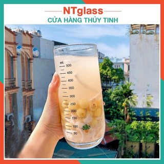 Ly thủy tinh có chia vạch 625ml-B00322 chính hãng Ocean,giao mẫu ngẫu nhiên