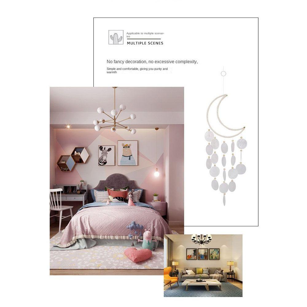 YELGIRL 1 Chuông Gió Hình Vỏ Sò Trang Trí